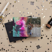 Invitation Passez unique Whimisical Rose Rose Mariage photo