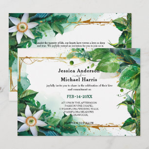 Invitation 💍 Passiflora Sérénité