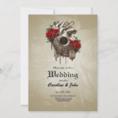 Invitation Passion Steampunk, le Coeur mécanique de l'Amour. (Devant)