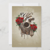 Invitation Passion Steampunk, le Coeur mécanique de l'Amour. (Dos)