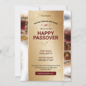 Invitation Passover Event Flyer Template (Devant)