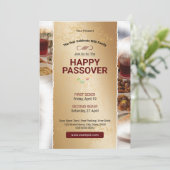 Invitation Passover Event Flyer Template (Debout devant)