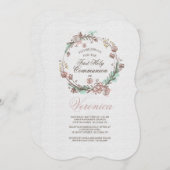 Invitation Pastel (Devant / Derrière)