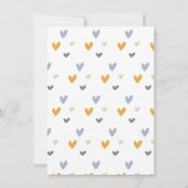 Invitation Pastel arc-en-ciel de la fête de la Saint-Galentin (Dos)