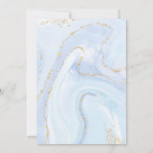 Invitation Pastel Art Painting Party Fille Anniversaire (Dos)