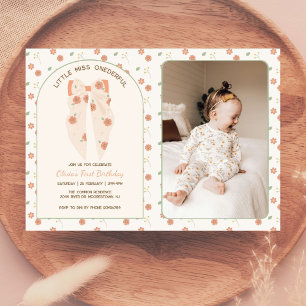 Invitation Pastel Boho Bow Anniversaire Photo Bash