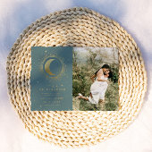 Invitation Pastel Céleste deux Mariages photo