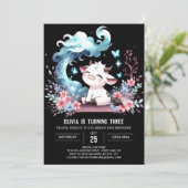 Invitation Pastel Custom Cow Anniversaire (Debout devant)