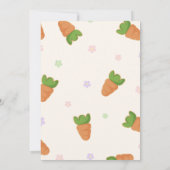 Invitation Pastel Easter Cookie Exchange Floral Sweet Spring (Dos)