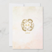 Invitation Pastel Elegant Boho Floral Watercolor Wedding (Dos)