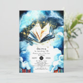 Invitation Pastel Enchanted Fun Stortbook Anniversaire (Debout devant)