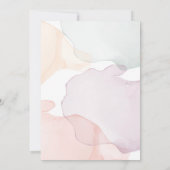 Invitation Pastel Florals Alcool Enk Brunch et Bubbly (Dos)