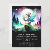 Invitation Pastel Fun Fairy Anniversaire (Devant)