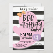 Invitation Pastel Ghost Halloween Soirée d'anniversaire Anniv (Devant)