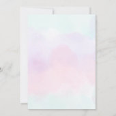 Invitation Pastel Hot Air Ballon Onederday 1er anniversaire (Dos)