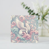 Invitation Pastel Imaginaire Griffin (Debout devant)