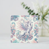 Invitation Pastel Imaginaire Griffin (Debout devant)