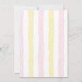 Invitation Pastel Italien Mariage thème de la cuisine (Dos)