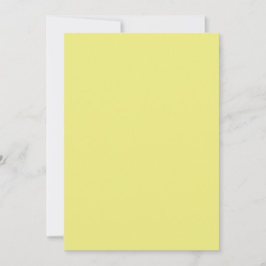 Invitation Pastel Jaune (Devant)