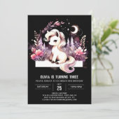 Invitation Pastel Magic Horse Anniversaire (Debout devant)