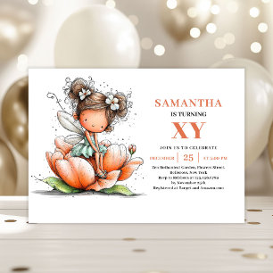 Invitation Pastel Magique pour le 1er Anniversaire
