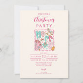 Invitation Pastel Merry Christmas (Devant)