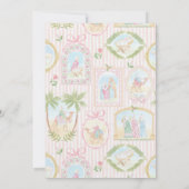 Invitation Pastel Nativity Christmas Party (Dos)