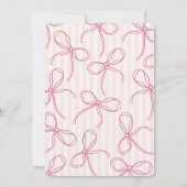 Invitation Pastel Pink Lingerie Shower Bridal Lace (Dos)