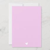 Invitation Pastel Pink Stripes Official Adoption Day Party (Dos)