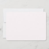 Invitation Pastel Pink Winter Wonderland Snowflake Photo (Dos)