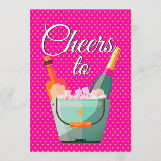 Invitation Pastel Polka Dots Birthday Party (Dos)