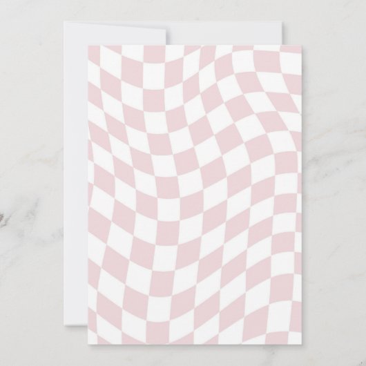 Invitation Pastel Retro Super Un Anniversaire (Dos)