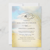 *~* Pastel Sand Dune Beach Grass Mariage