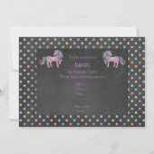 INVITATION PASTEL SPOT UNICORN ANNIVERSAIRE DU PARTI (Dos)
