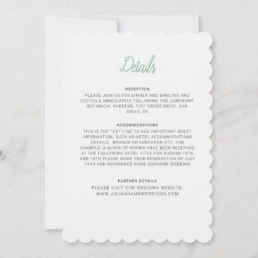 Invitation Pastel Spring Dahlia Fleur sauvage Mariage de cour (Dos)