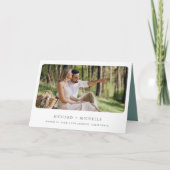 Invitation Pastel Succulent Ampersand QR Code Wedding (Devant)