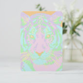 Invitation Pastel Tiger (Debout devant)