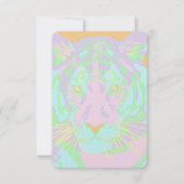 Invitation Pastel Tiger (Devant)