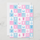 Invitation Pastel Tiny Icons Baby Shower (Dos)