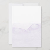 Invitation Pastel trempé Une fête de graduation photo (Dos)