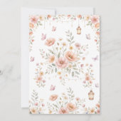 Invitation Pastel Wildflower Fairy First 1st Birthday Party (Dos)