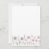 Invitation Pastel Wildflower Love in Bloom Bridal Shower (Dos)