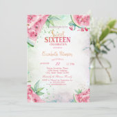 Invitation Pastèque tropicale Douceur d'été 16 (Debout devant)