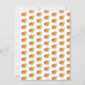 Invitation Patch de citrouilles Wagon de citrouilles d'Hallow (Dos)
