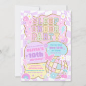 Invitation Patch de fête d'anniversaire prépa de lycée Sleepu (Devant)