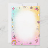 Invitation Patch Lettres Varsity Mode Preppy Ado Birthday (Dos)