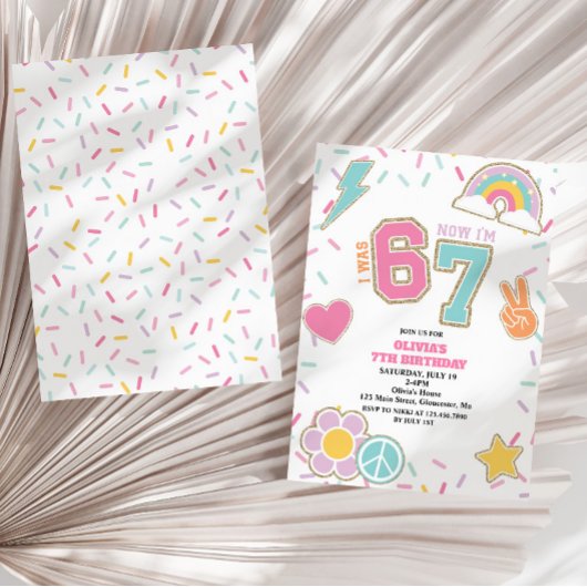 Invitation Patch Préparatoire 67 7e Anniversaire