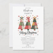 Invitation Patchwork Noël (Devant)