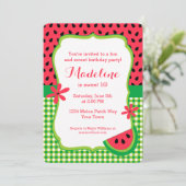 Invitation Pâte de melon doux (Debout devant)