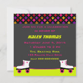 Invitation Patinage (Dos)